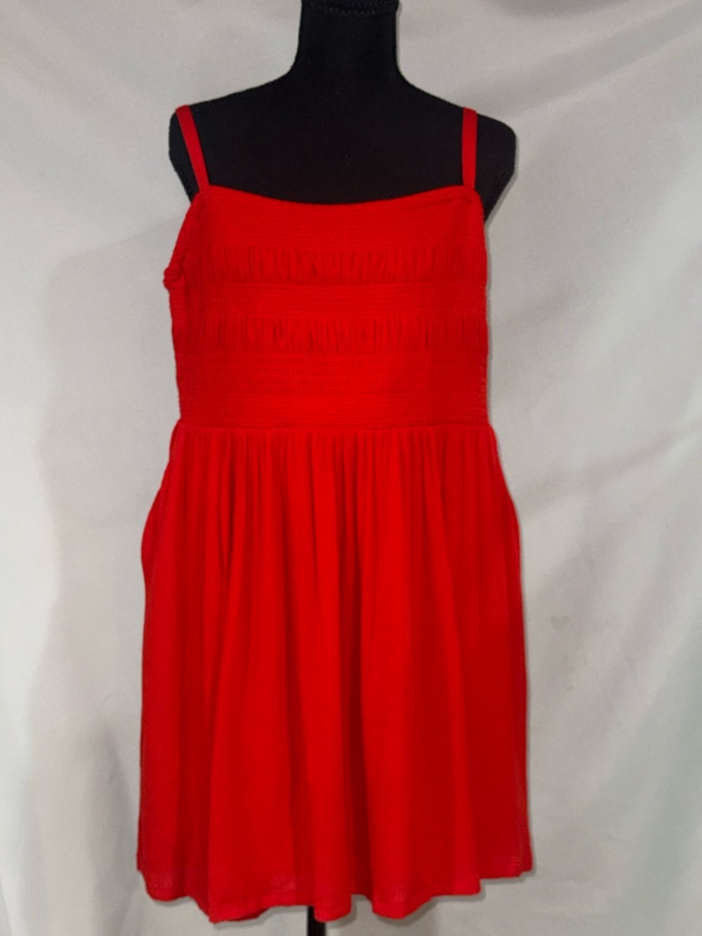 torrid Red Spaghetti Strap Mini Dress